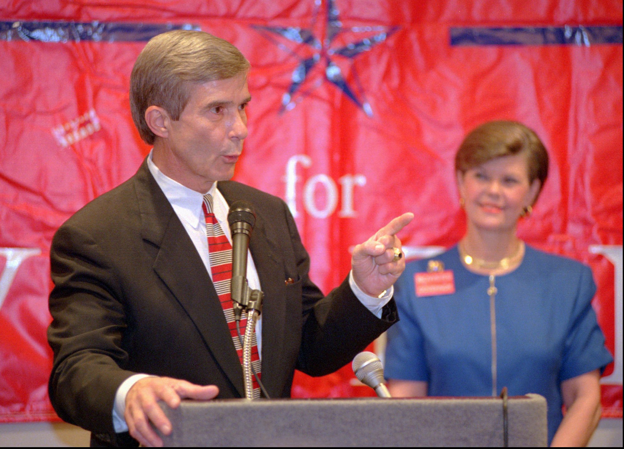 Mike Bowers and his wife, Bette Rose Bowers (Associated Press/Erik S. Lesser)