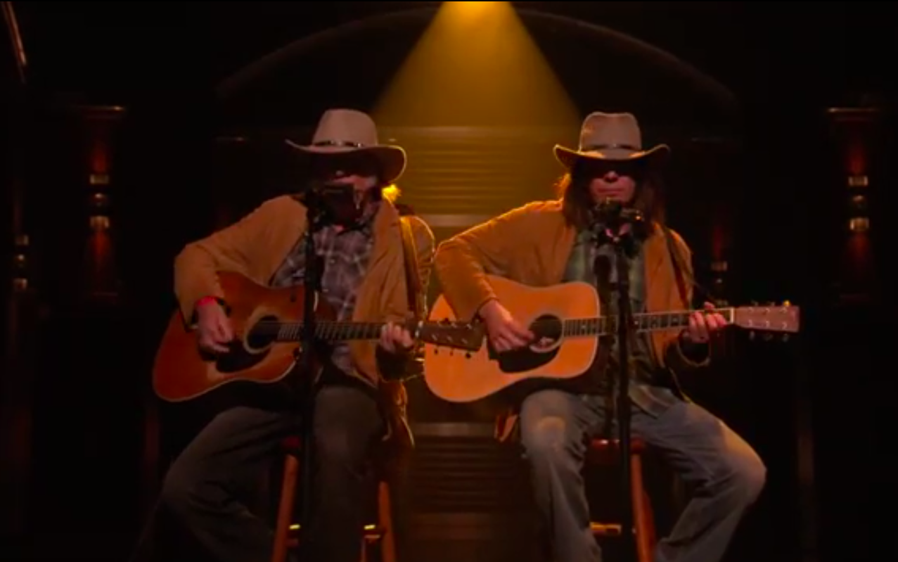 Neil Young and Jimmy Fallon (NBC)