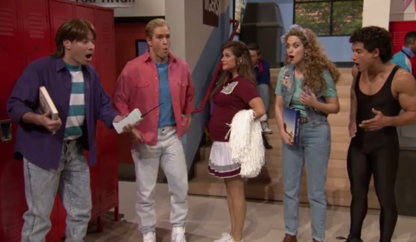 "Saved by the Bell" reunion on "The Tonight Show" (NBC)