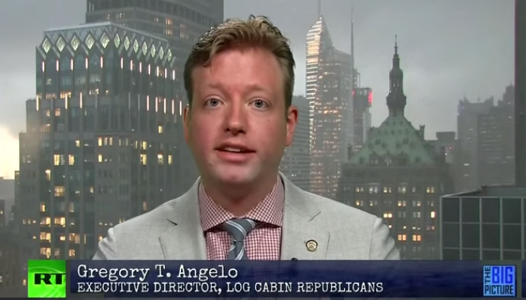 Log Cabin Republicans executive director Gregory T. Angelo (RT)