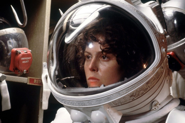 Sigourney Weaver in "Alien" (Twentieth Century Fox)
