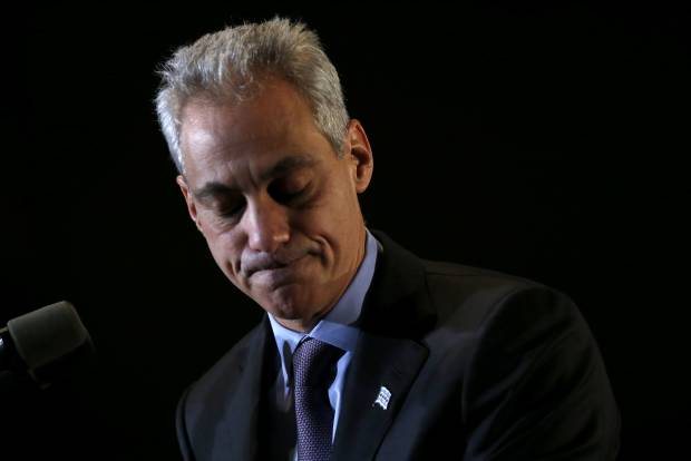 Chicago Mayor Rahm Emanuel (AP Photo/Charles Rex Arbogast)