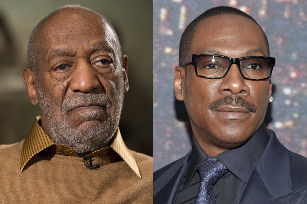 Bill Cosby, Eddie Murphy (AP/Evan Vucci/Andy Kropa)