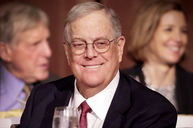 David Koch (AP/Mark Lennihan)