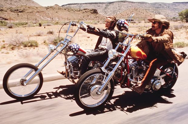 Peter Fonda and Dennis Hopper in "Easy Rider"