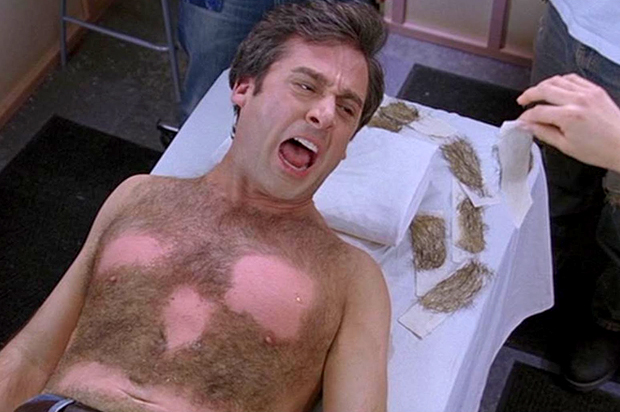 Steve Carell in "The 40-Year-Old Virgin"