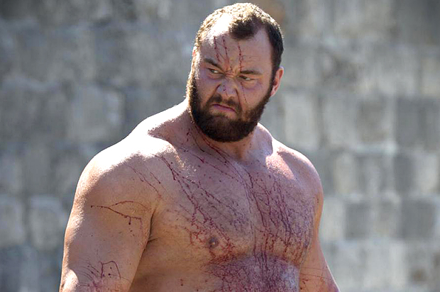 Gregor Clegane in "Game of Thrones" (HBO)
