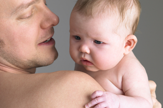 (<a href='http://www.shutterstock.com/pic-34066858/stock-photo-father-holding-newborn-baby.html?src=csl_recent_image-11&ws=1'>Monkey Business Images</a> via <a href='http://www.shutterstock.com/'>Shutterstock</a>)