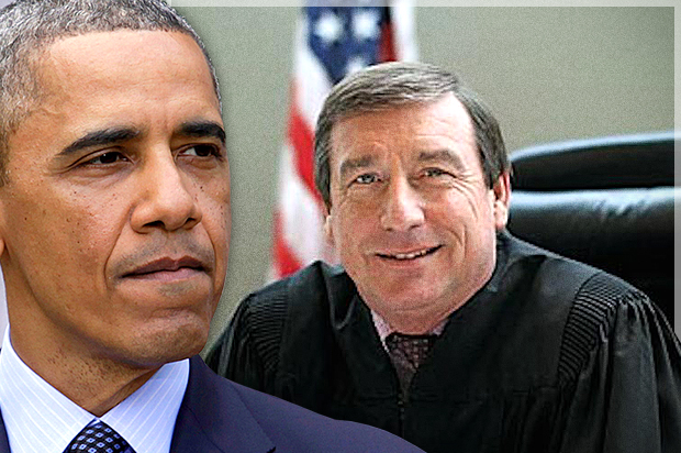 Barack Obama, Judge Andrew S. Hanen (Reuters/Yuri Gripas/AP/Photo montage by Salon)