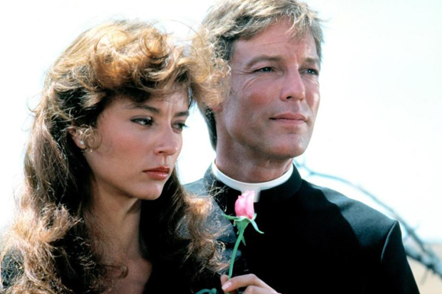 Rachel Ward and Richard Chamberlain in "The Thorn Birds" (ABC)