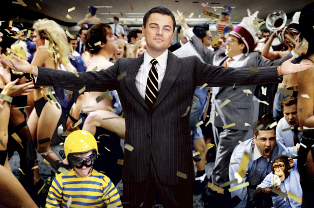 Leonardo DiCaprio in "The Wolf of Wall Street" (Paramount Pictures)
