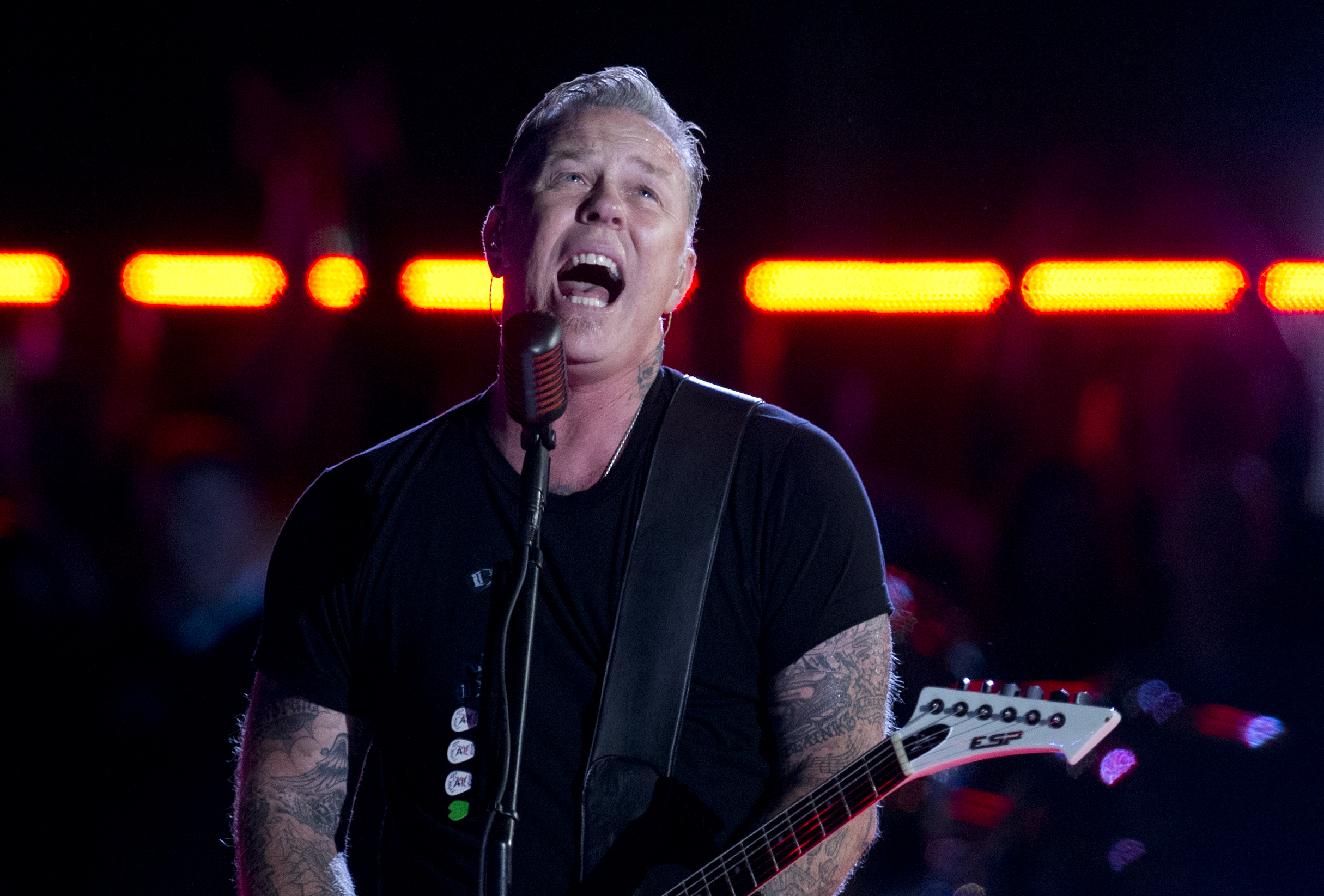 James Hetfield of Metallica (AP/Carolyn Kaster)
