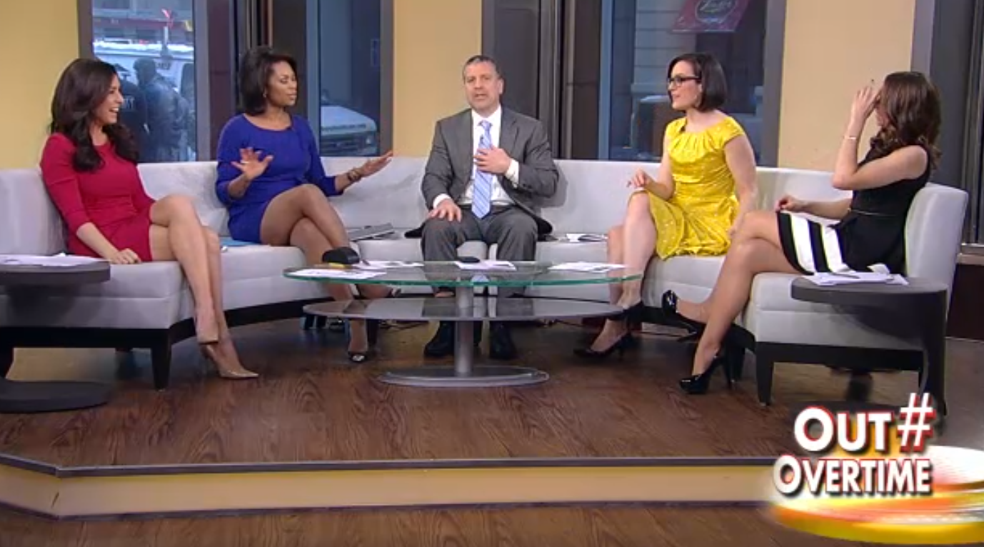 Andrea Tantaros, Harris Faulkner, Andrew Gasparino, Kennedy Montgomery and Jedediah Bila on "Outnumbered Overtime" (Fox News/"Outnumbered Overtime")