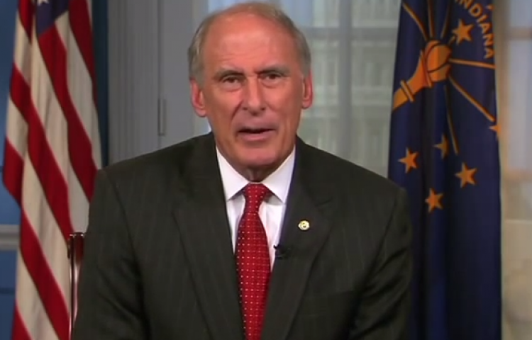 Sen. Dan Coats (R-IN) (GOP Weekly Address/YouTube screenshot)