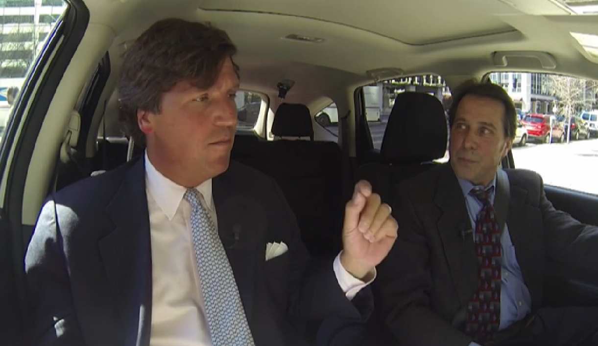 Tucker Carlson on "Changing Lanes" (Real Clear Politics/"Changing Lanes")
