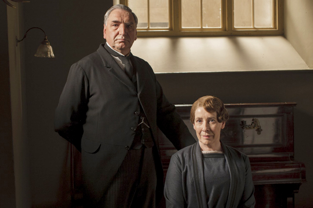Jim Carter and Phyllis Logan in "Downton Abbey" (Carnival Films)