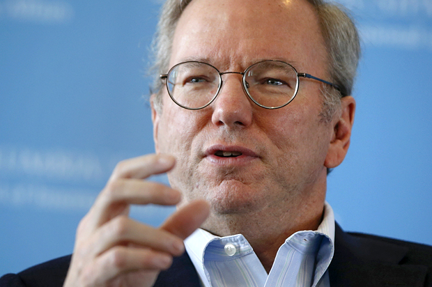 Eric Schmidt (Reuters/Shannon Stapleton)