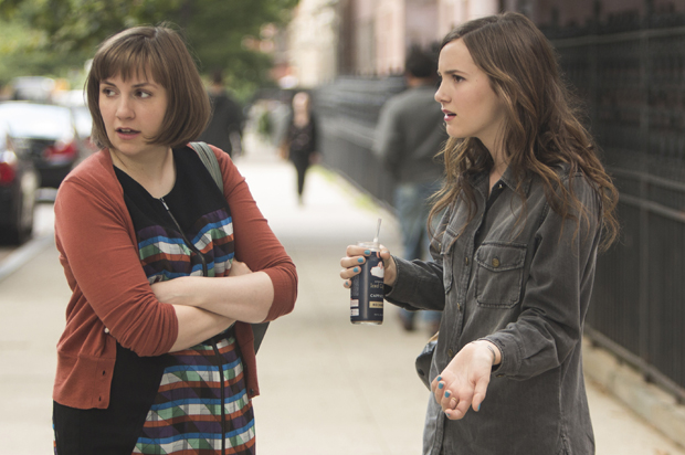 Lena Dunham and Maude Apatow in "Girls" (HBO/Craig Blankenhorn)