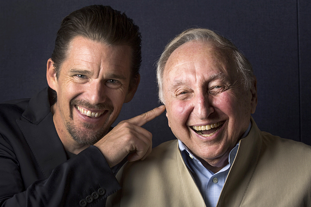 Ethan Hawke, Seymour Bernstein (Reuters/Mark Blinch)