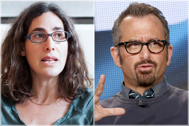 Sarah Koenig, Andrew Jarecki (serialpodcast.org/Meredith Heuer/Reuters/Lucy Nicholson)