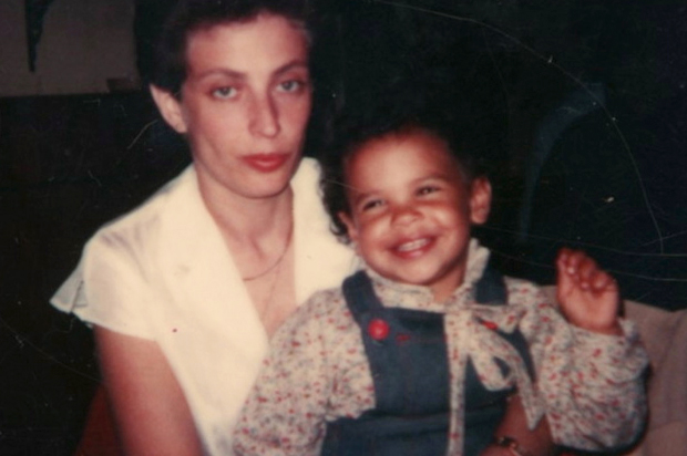 A photo of Lacey Schwartz and her mother, in "Little White Lie" (PBS)