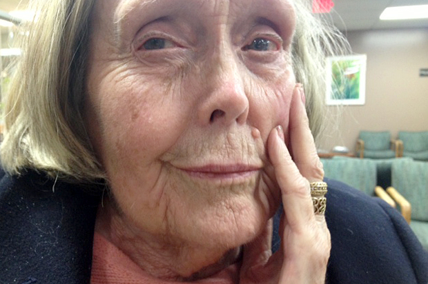 A photo of the author's mother