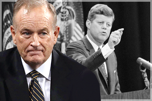 Bill O'Reilly, John F. Kennedy (Reuters/Mike SegarAP/Photo montage by Salon)