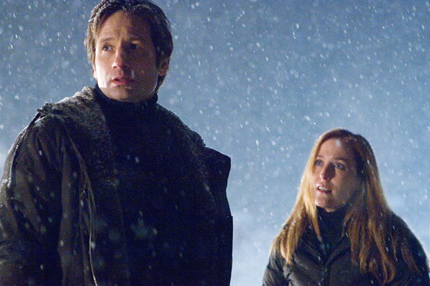 David Duchovney and Gillian Anderson in "The X Files: I Want to Believe" (Twentieth Century Fox)
