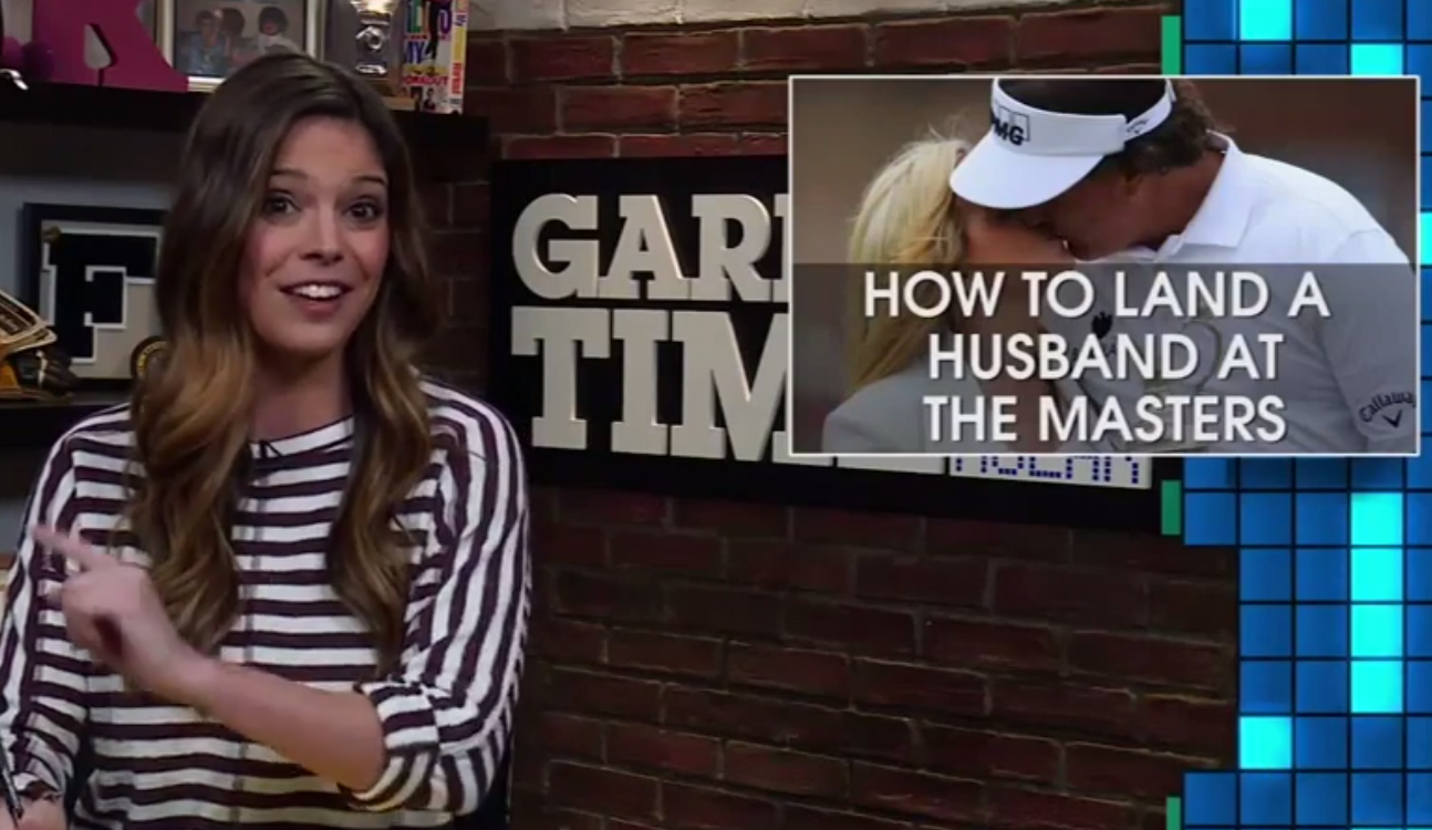 Katie Nolan on "Garbage Time" (Fox Sports/"Garbage Time")