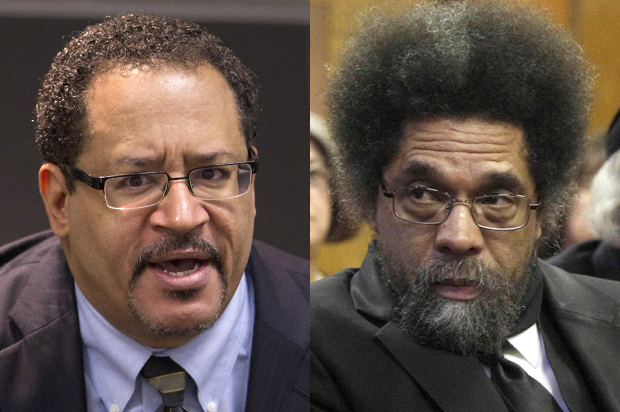 Michael Eric Dyson, Cornel West (AP/Evan Vucci/Richard Drew)