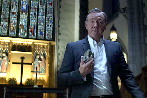 Kevin Spacey as Francis Underwood in "House of Cards" (Netflix)