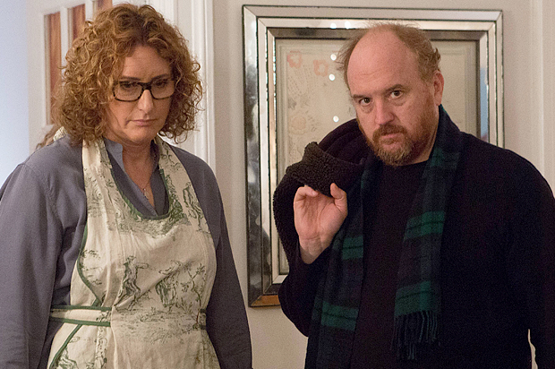 Judy Gold and Louis C.K. in "Louie" (FX/KC Bailey)