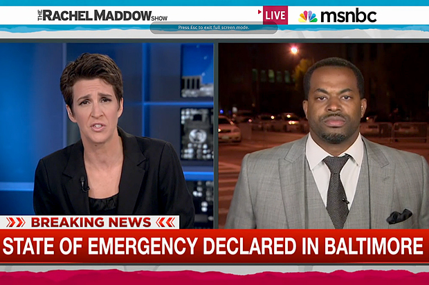 Rachel Maddow, Nick Mosby (MSNBC)