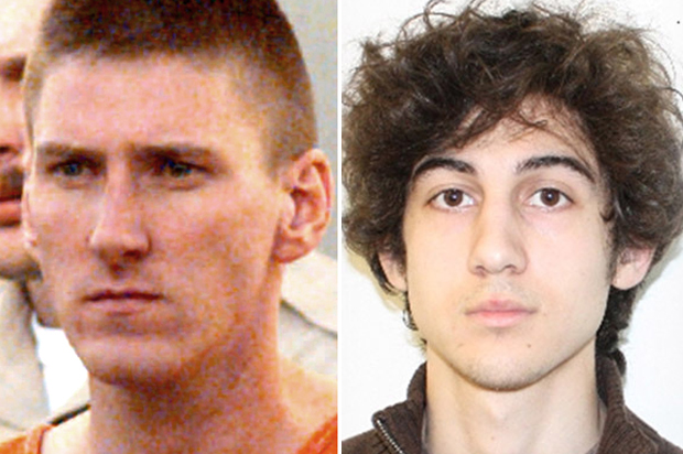 Timothy McVeigh, Dzhokhar Tsarnaev (AP/David Longstreath)