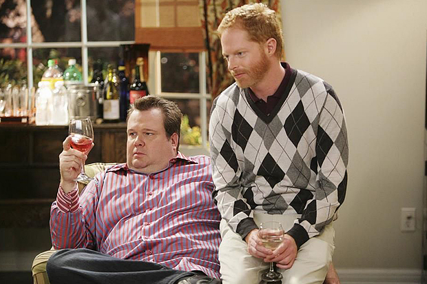Eric Stonestreet and Jesse Tyler Ferguson in "Modern Family" (ABC)