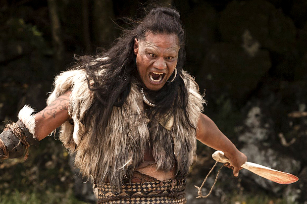 Lawrence Makoare in "The Dead Lands" (Transmission Films)