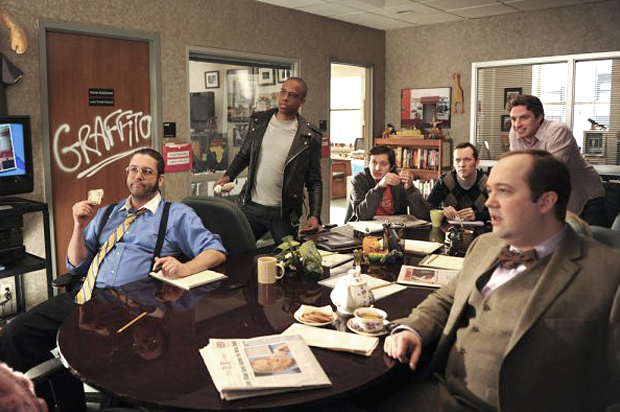 The writers' room in "30 Rock" (NBC)