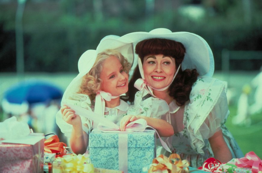 Faye Dunaway in "Mommie Dearest"