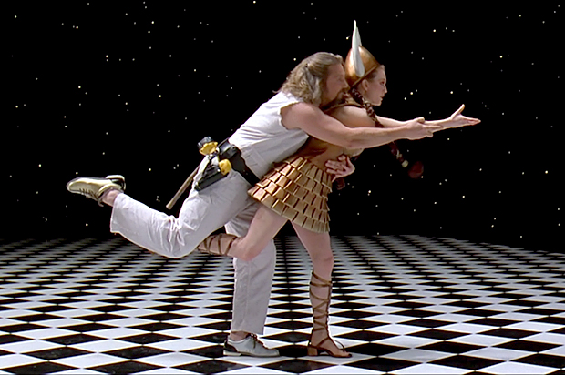Jeff Bridges and Julianne Moore in "The Big Lebowski" (Gramercy Pictures)