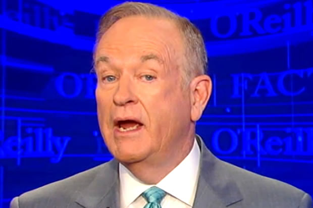 Bill O'Reilly (<a href="http://www.foxnews.com/on-air/oreilly/index.html" target="_blank" rel="noopener">Fox News</a>)