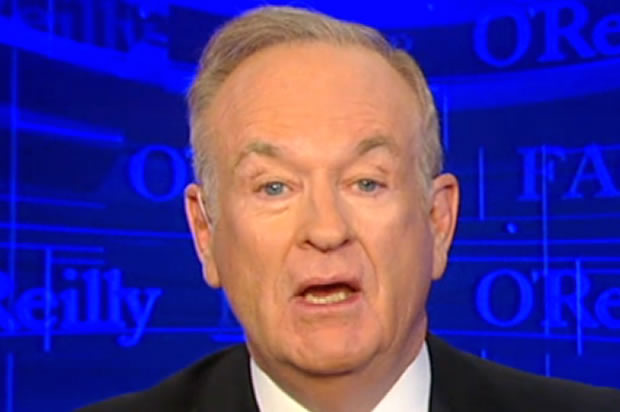 Bill O'Reilly (<a href="http://www.foxnews.com/on-air/oreilly/index.html" target="_blank" rel="noopener">Fox News</a>)