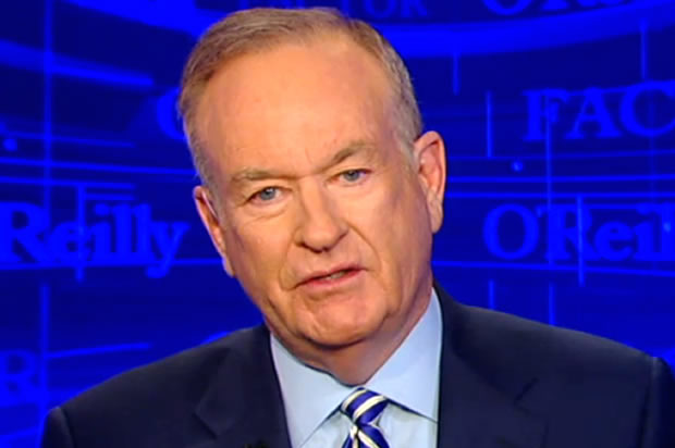 Bill O'Reilly (<a href="http://www.foxnews.com/on-air/oreilly/index.html" target="_blank" rel="noopener">Fox News</a>)