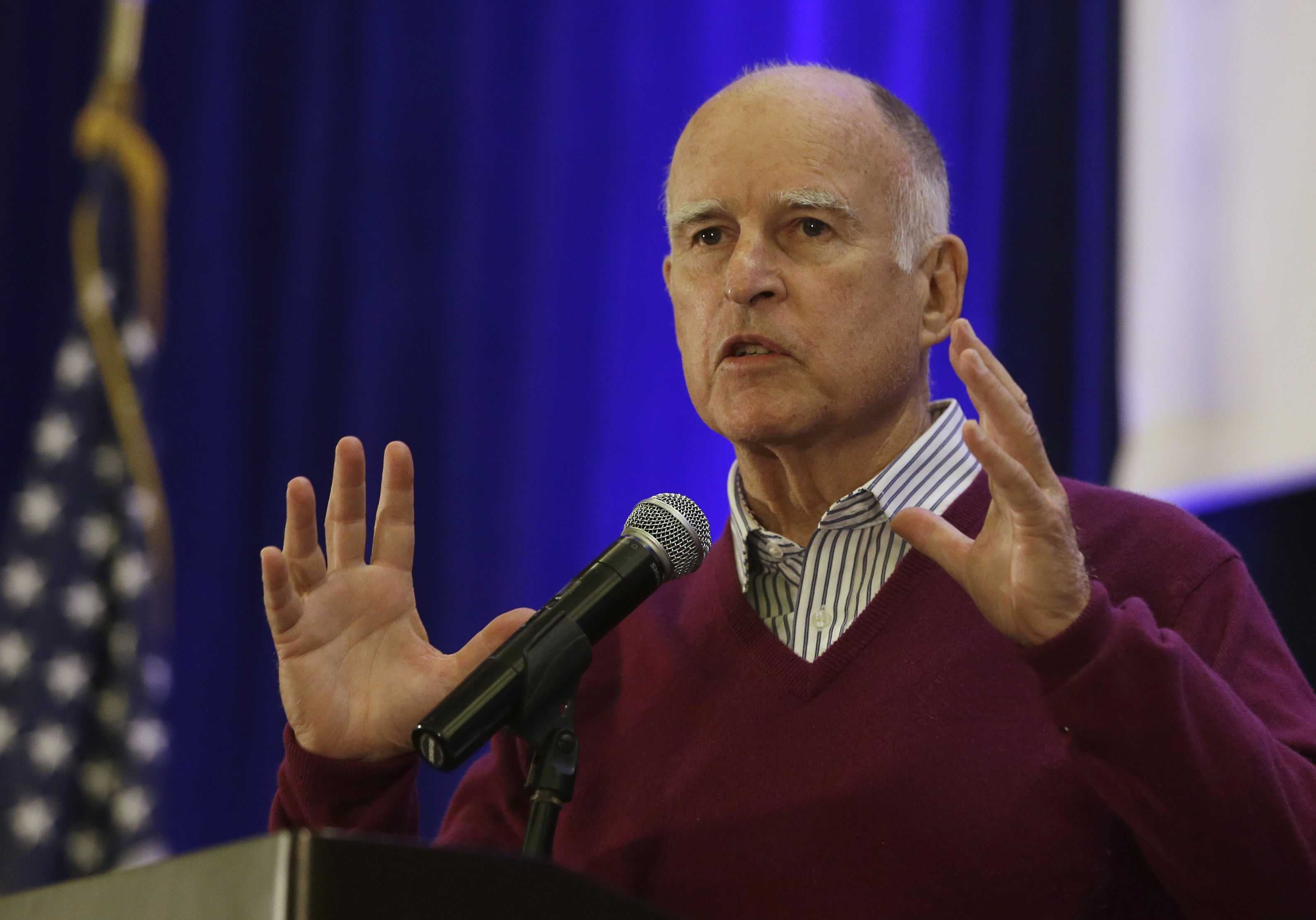 California Gov. Jerry Brown. (AP Photo/Rich Pedroncelli) (AP)
