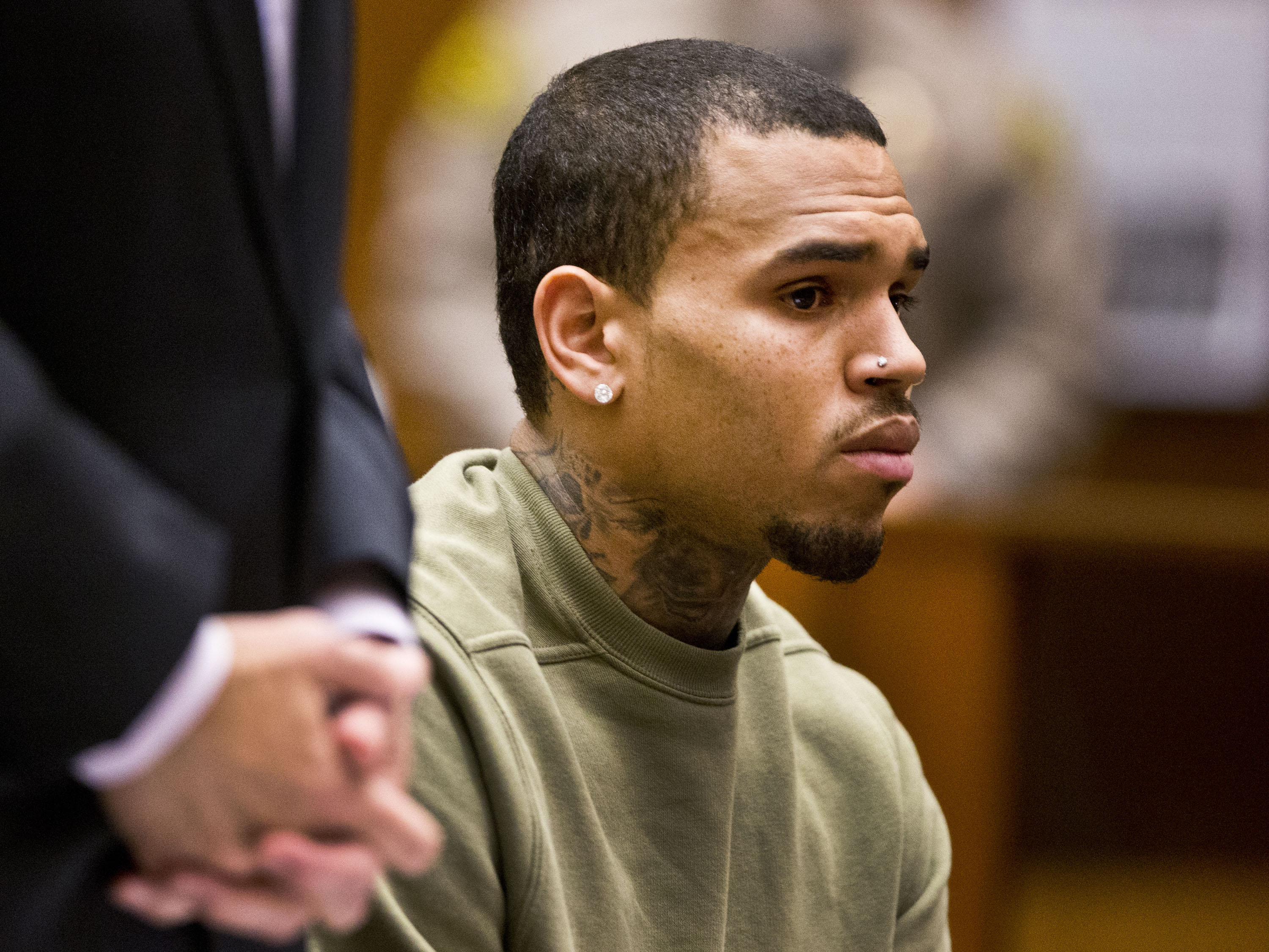 Chris Brown (AP/Lucy Nicholson)