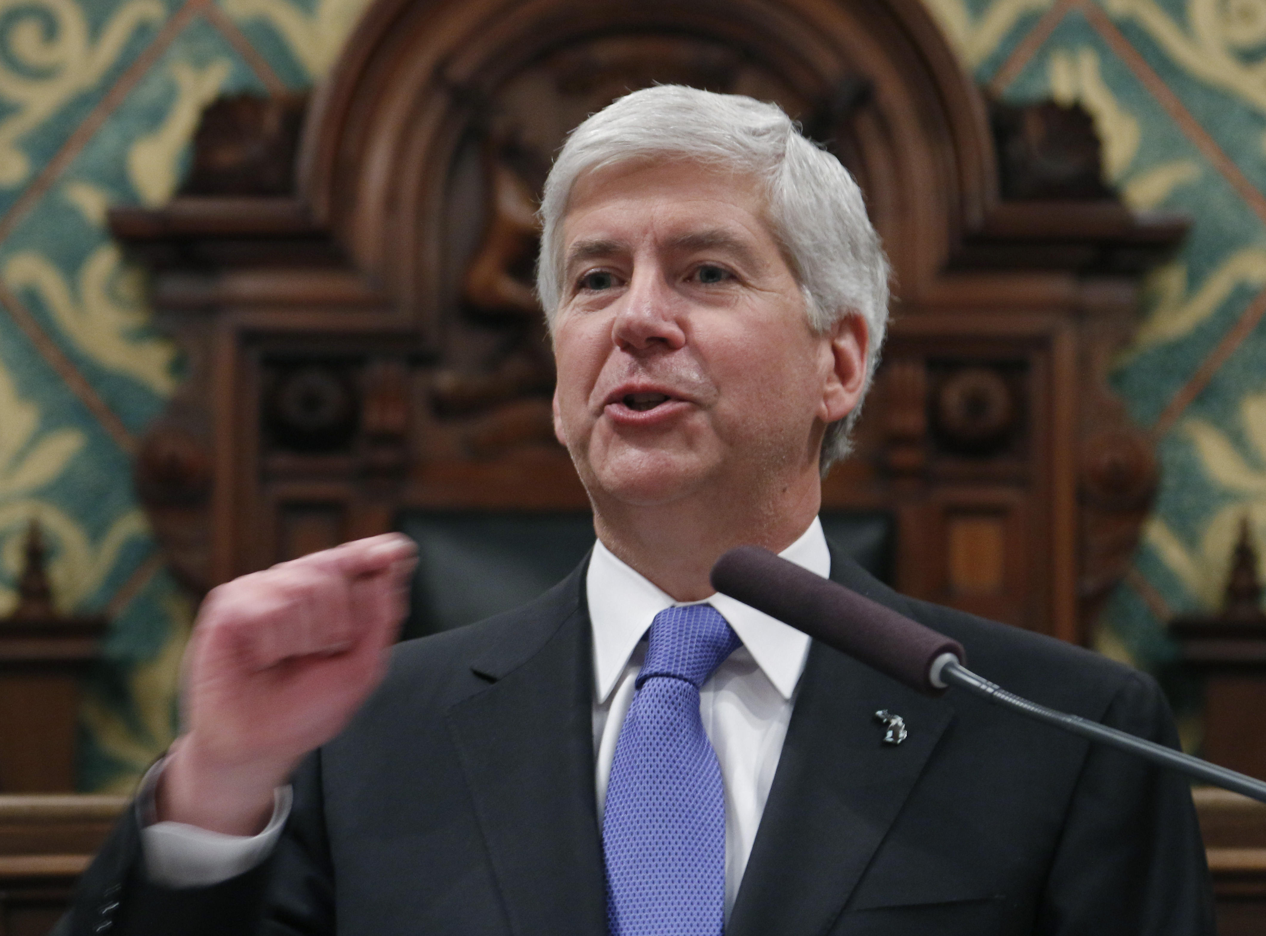 Michigan Gov. Rick Snyder (AP/Al Goldis)