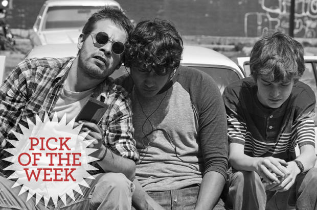 From left: Leonardo Ortizgris, Sebastián Aguirre and Tenoch Huerta in “Güeros."