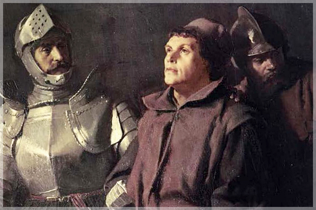 Cover detail of "Luther's Fortress" by James Reston, Jr. (Basic Books)