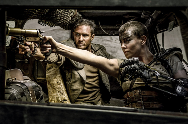Charlize Theron and Tom Hardy in "Mad Max: Fury Road" (Warner Bros. Entertainment Inc.)
