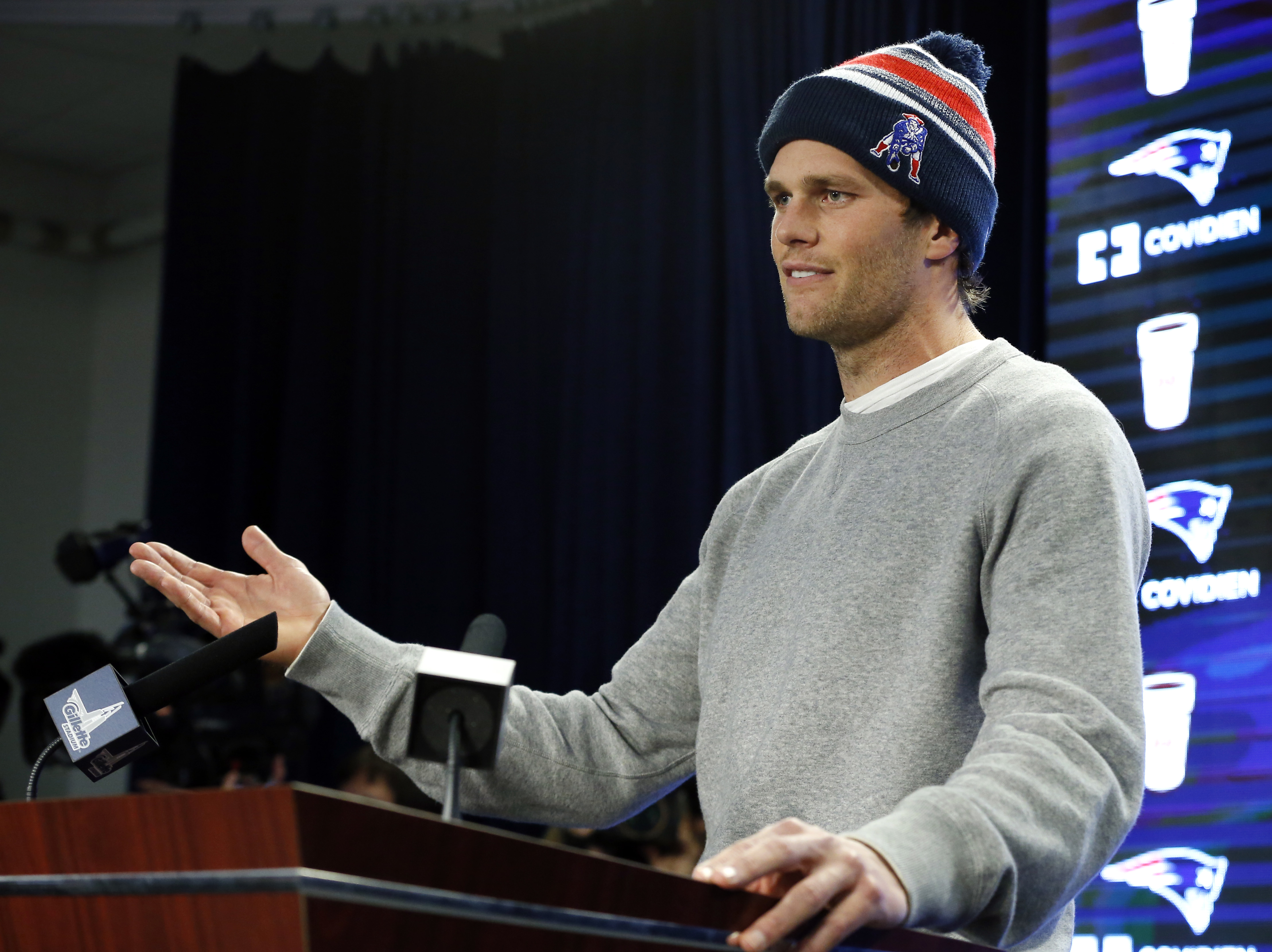 Tom Brady (AP/Elise Amendola)