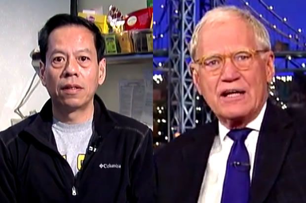 Rupert Jee, David Letterman (<a href="https://www.youtube.com/watch?v=QFxlYjZ-5ds" target="_blank" rel="noopener">CBS</a>)